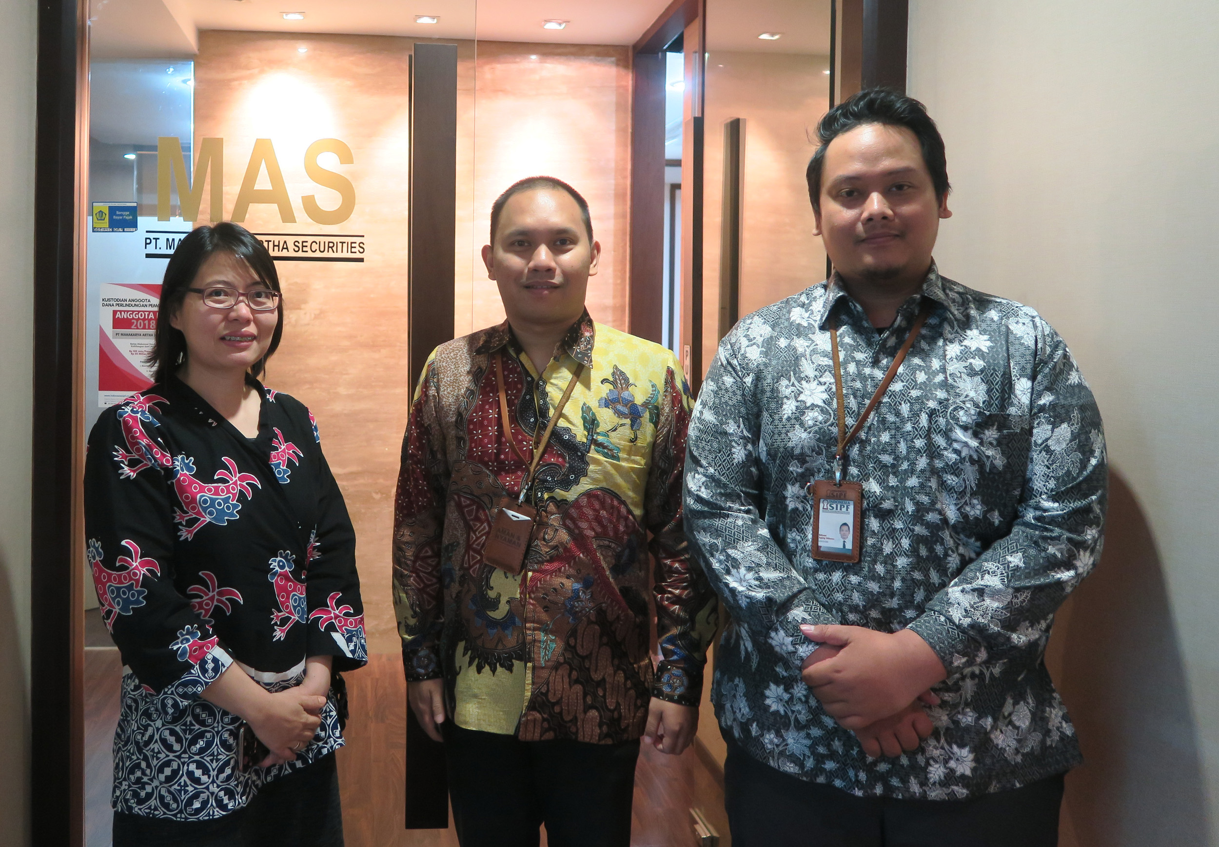 Kunjungan ke PT Mahakarya Artha Sekuritas dalam Rangka Sosialisasi Dana Perlindungan Pemodal