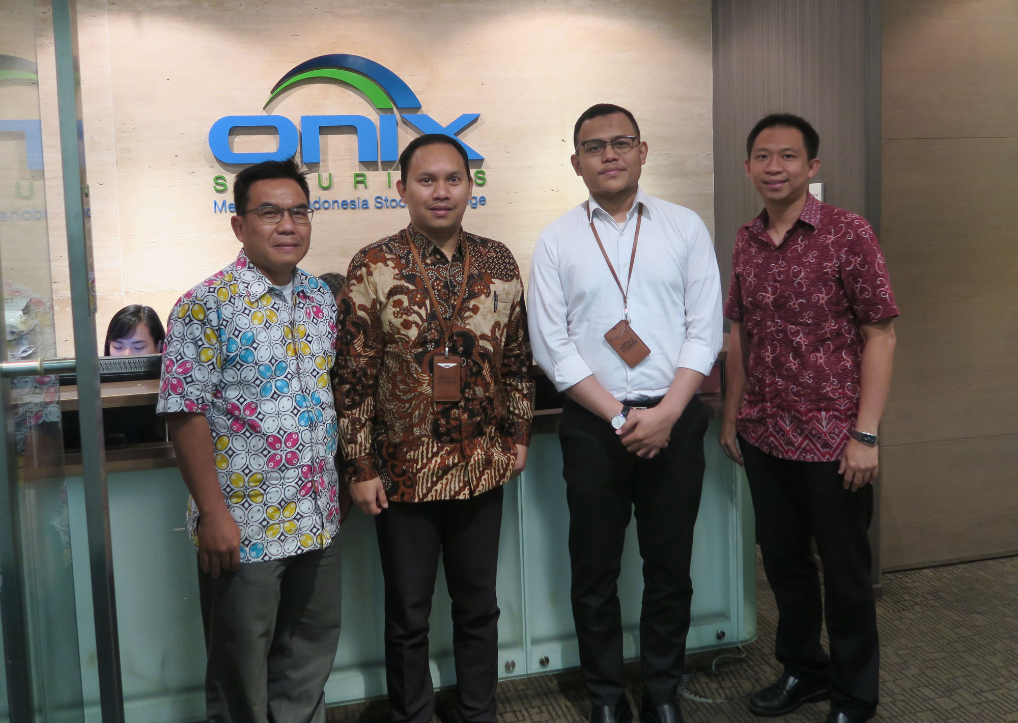 Kunjungan ke PT Onix Sekuritas dalam Rangka Sosialisasi Dana Perlindungan Pemodal