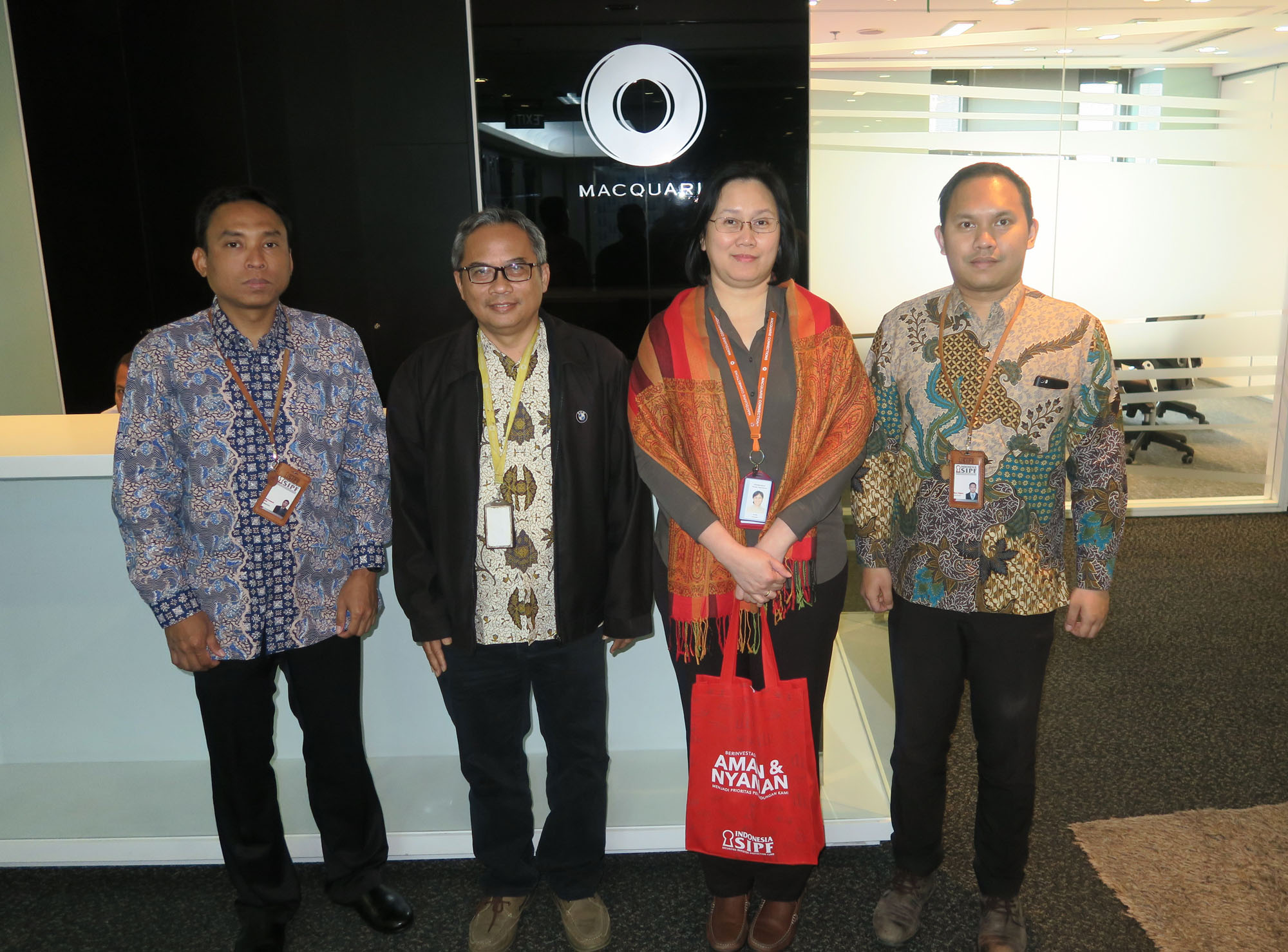 Kunjungan ke PT Macquarie Sekuritas Indonesia dalam Rangka Sosialisasi Dana Perlindungan Pemodal