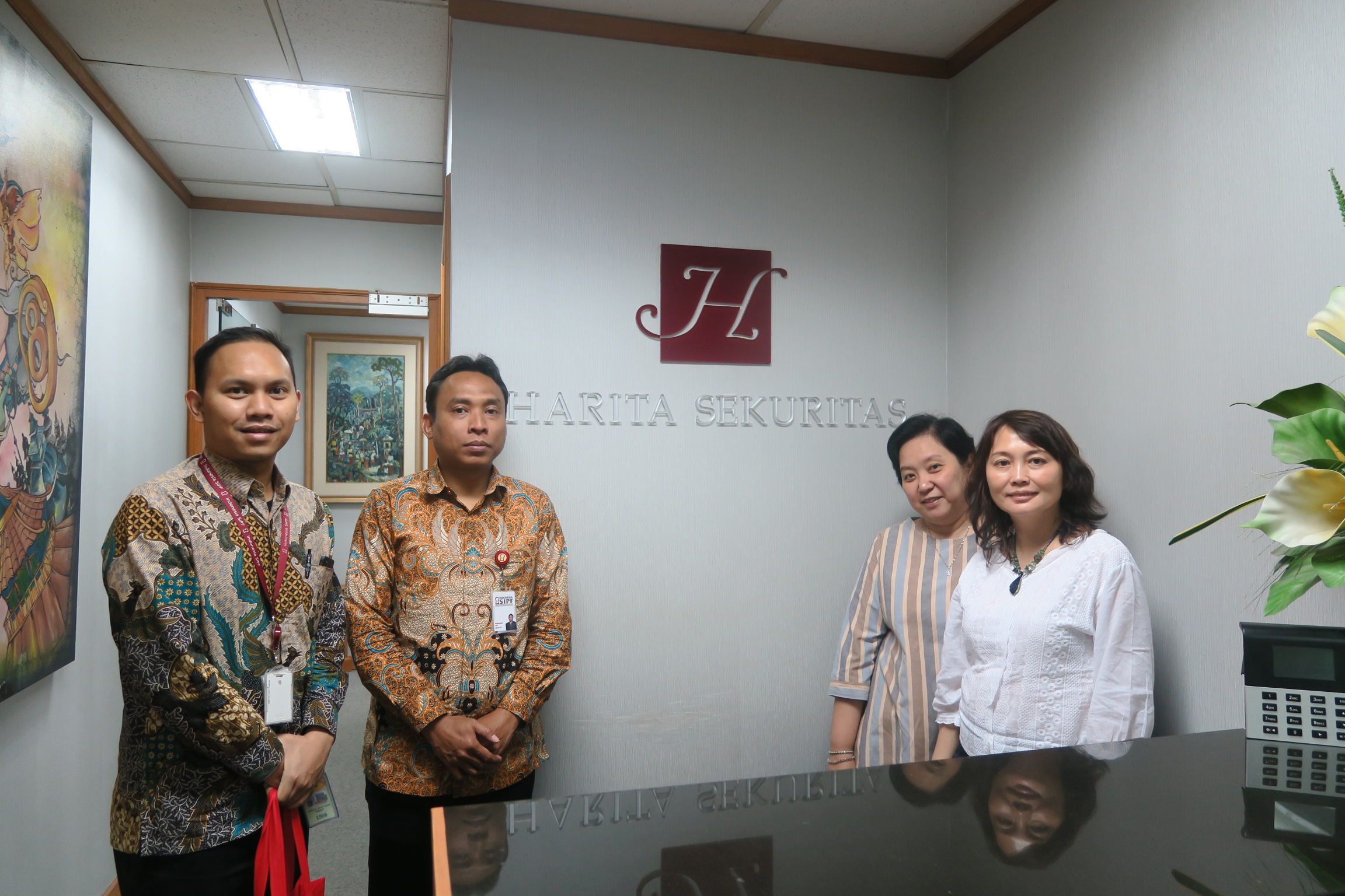 Kunjungan ke Harita Kencana Sekuritas dalam Rangka Sosialisasi Dana Perlindungan Pemodal