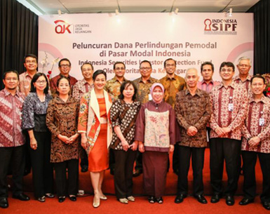 Peluncuran Dana Perlindungan Pemodal di Pasar Modal Indonesia - Indonesia Securities Investor Protection (Indonesia SIPF) oleh Otoritas Jasa Keuangan