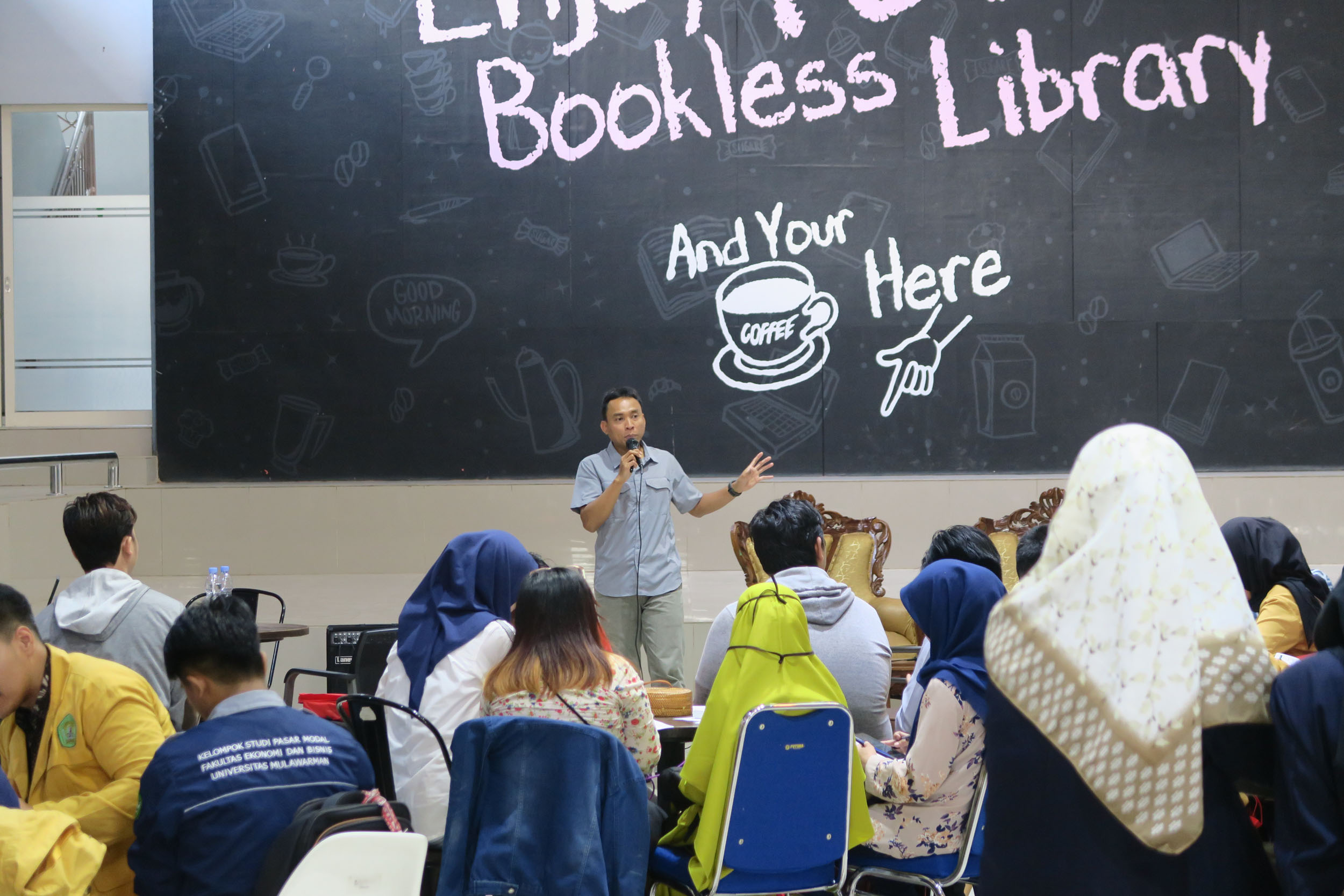 Sosialisasi Bersama BEI KP Kalimantan Timur dan KSPM Universitas Muhammadiyah Kalimantan Timur