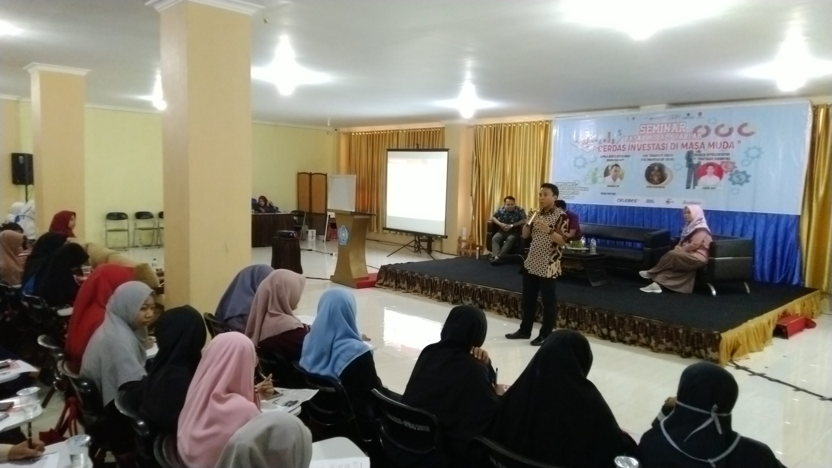 Sosialisasi Bersama BEI KP Sulawesi Selatan dan Galeri Investasi Univ. Muhammadiyah Makassar